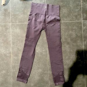 Gymshark energy seamless purple/mauve color, size small, like new